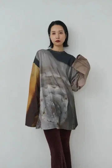 [미사용 새상품] mediam Memories Long Tee