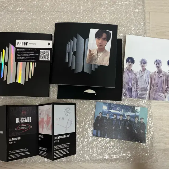 BTS 방탄소년단 앨범 Proof 앨범 + 진 포카