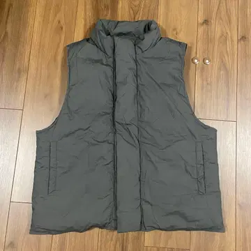 MUJI Labo 고밀도 직조 발수 다운 베스트 S~M 그레이