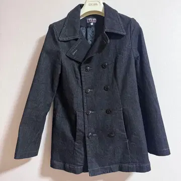 [ 새상품급 ] BLUE BLUE 데님 블랙 자켓 코트 사이즈 2