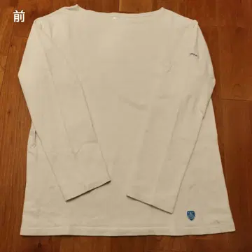 [ ORCIVAL ] 코튼 100% 보트넥 바스크 셔츠 티셔츠