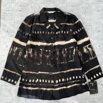 LAGISH 라기쉬 자켓 택 포함 올 패턴 개성파 아트풍 블랙