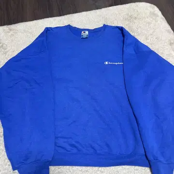 Champion 블루 맨투맨 XXL