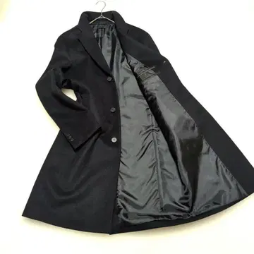 새상품급 [ 유니클로 ] 캐시미어 블렌드 체스터 코트 XL 네이비