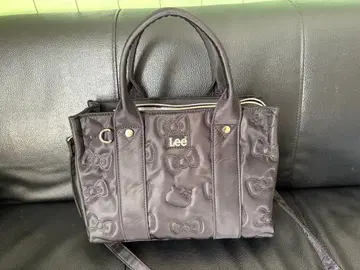 Lee 숄더백 블랙