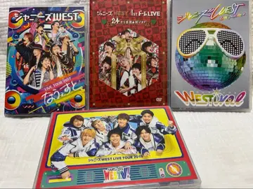 WEST. 라이브 DVD 4매 세트 (쟈니즈 WEST)