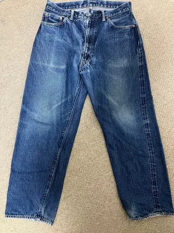 캡틴 선샤인 5p 지퍼 프론트 데님