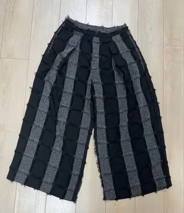 캐스퍼 존 CASPER JOHN 프린지 하카마 슬랙스 S 사이즈