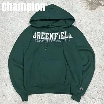 *7285 Champion 챔피온 눈 모양 칼리지 로고 후드티