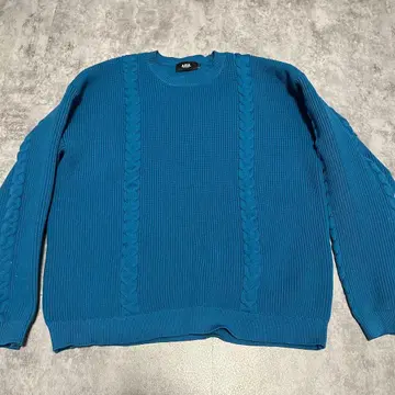 AZULbymoussy 스폰디쉬 케이블 니트