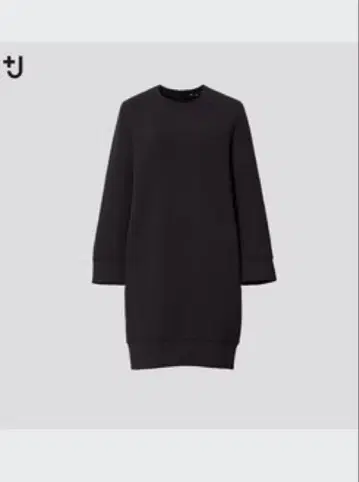 UNIQLO +J 드라마 맨투맨 원피스 437797 M 사이즈 질 샌더