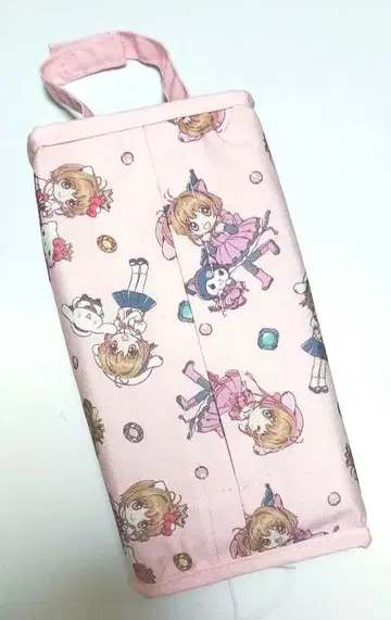 새상품 카드캡터 사쿠라 산리오 콜라보 티슈 커버 아베일
