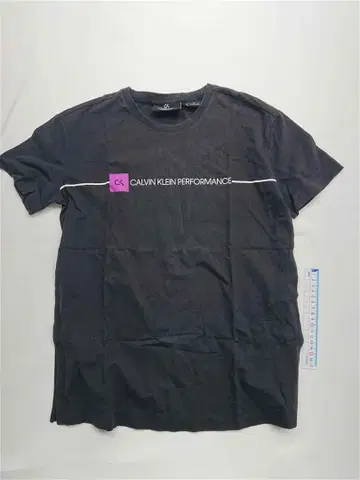캘빈클라인 PERFORMANCE 블랙 T셔츠 S