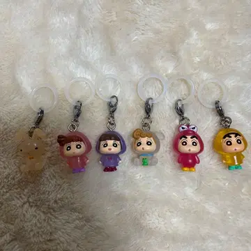 짱구는 못말려(크레용 신짱) 메지루시 액세서리 6개 세트