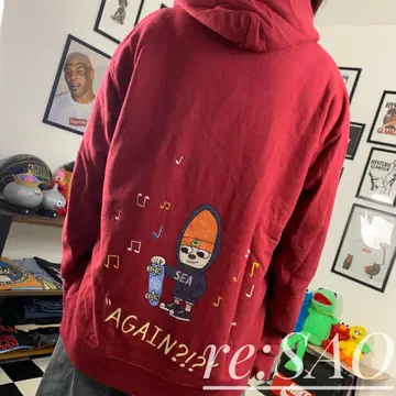 PaRappa the Rapper x WIND AND SEA HOODIE