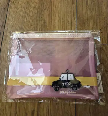 TOKYO 택시 메쉬 파우치 파우치 영화 기무라 타쿠야 바이쇼 치에코