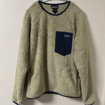 파타고니아 로스 가토 크루 베이지 보아 플리스