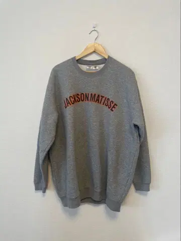 JACKSON MATISSE 그레이 맨투맨