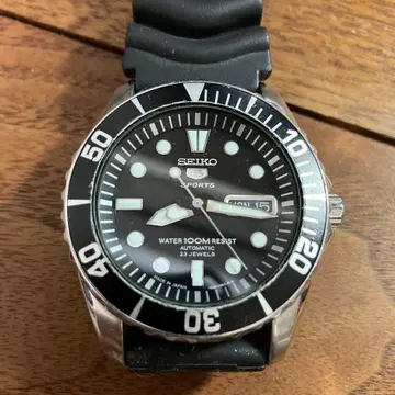 SEIKO 자동 와인딩 시계 100m 방수