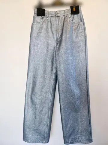 Ameri VINTAGE 아메리 새상품급 실버 와이드 팬츠 사이즈 25