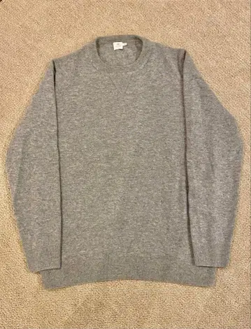 SUNSPEL 캐시미어 100% 크루넥 스웨터 M