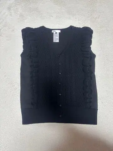 새상품급! 더블 스탠다드 프릴 베스트