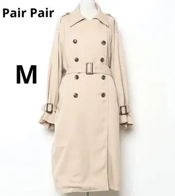 PairPair 페어페어 더블 브레스트 트렌치코트 베이지 M