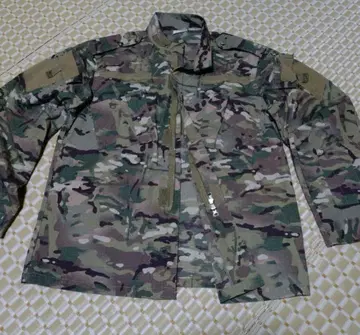 카모플라쥬 밀리터리 자켓 코튼 혼방