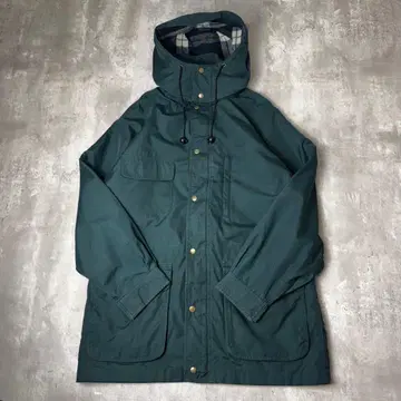 80s Eddie Bauer 블랙 택 플란넬 라이너 마운틴 자켓 L
