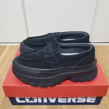 CONVERSE REACT 블랙 로퍼