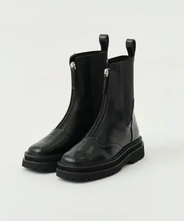 [WEB 한정판] 사이드 리브 지퍼 부츠