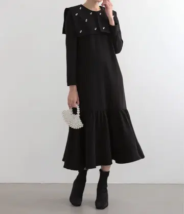 meraki 메라키 빅 칼라 원피스