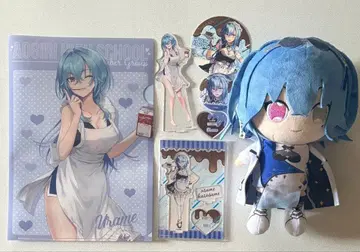 아오기리 고등학교 VTuber 하루사메 레이메 봉제 인형 캔뱃지