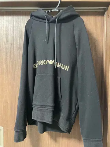 엠포리오 아르마니 블랙 후드티 L