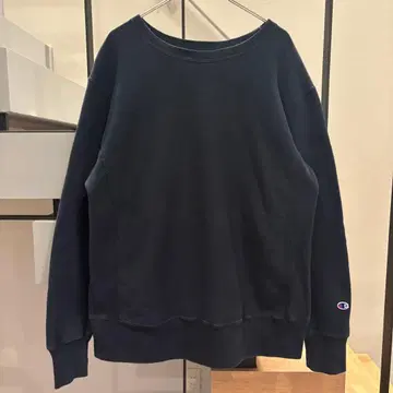 Champion 리버스 위브 블랙 블루택 복각