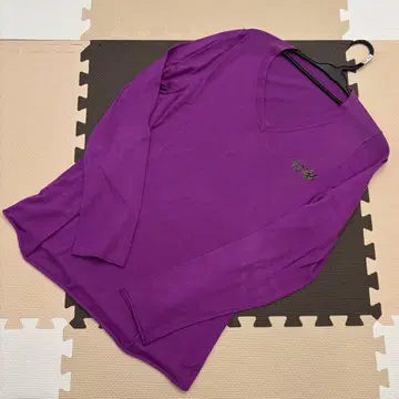 루시앙페라피네 클리닝 완료 퍼플 니트 카모플라쥬 스컬 & 리프