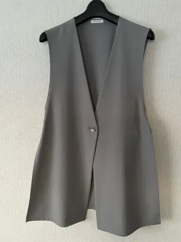 그레이 베스트&팬츠 세트