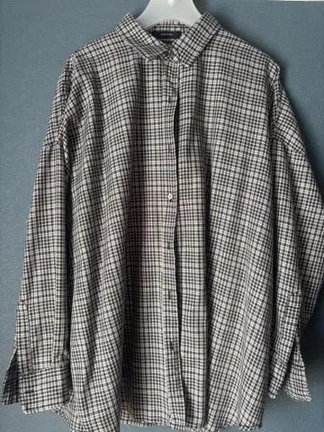 JEANASIS 모듬 체크 셔츠 LS 그레이 계열