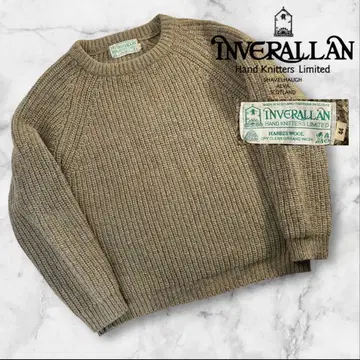 새상품급 INVERALLAN 피셔맨 크루넥 니트 스웨터 44