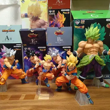 제일복권 드래곤볼 피규어 묶음 판매 브로리 손오공