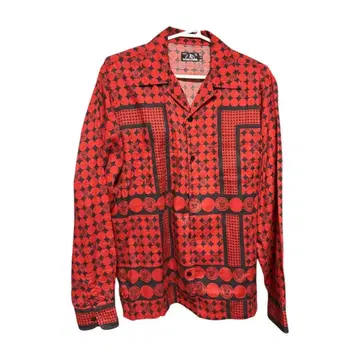 HYSTERIC GLAMOUR 기하학 패턴 셔츠 M 레어템