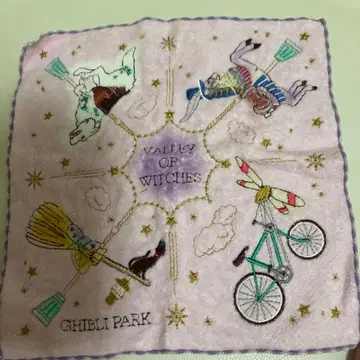 지브리 파크 타월 손수건 미야자키 하야오