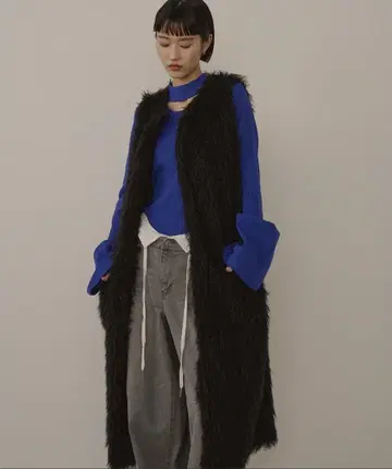 퍼 프린지 롱 베스트