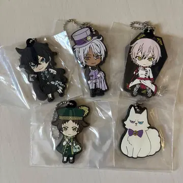 바니타스의 수기 넨도로이드 플러스 캡슐 러버 키체인 5세트