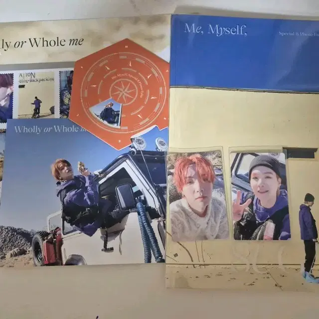 방탄소년단 슈가 포토북 굿즈 포카