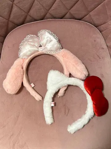 산리오 퓨로랜드 마이멜로디 키티 머리띠 2개 세트