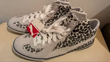 Puma 하이컷 스니커즈 레오파드