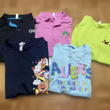 캐릭터 드라이 T셔츠 드라이 피케 셔츠 묶음 판매