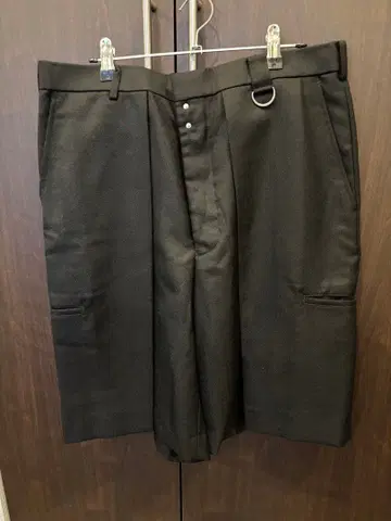 JOHN LAWRENCE SULLIVAN 블랙 숏팬츠