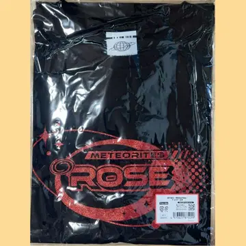 FIRST 1MPACT 글리터 로고 T셔츠 로제